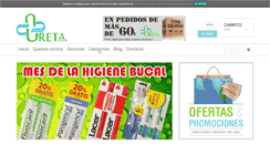 Desktop Screenshot of farmaureta.com